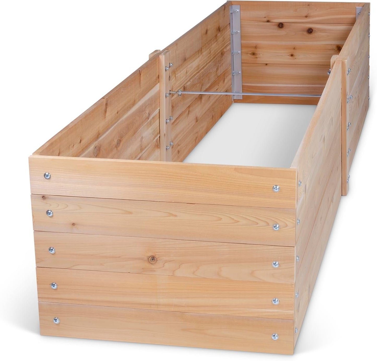 Infinite Cedar Select Cedar Raised Garden Bed (2' x 8' x 17.5" H)