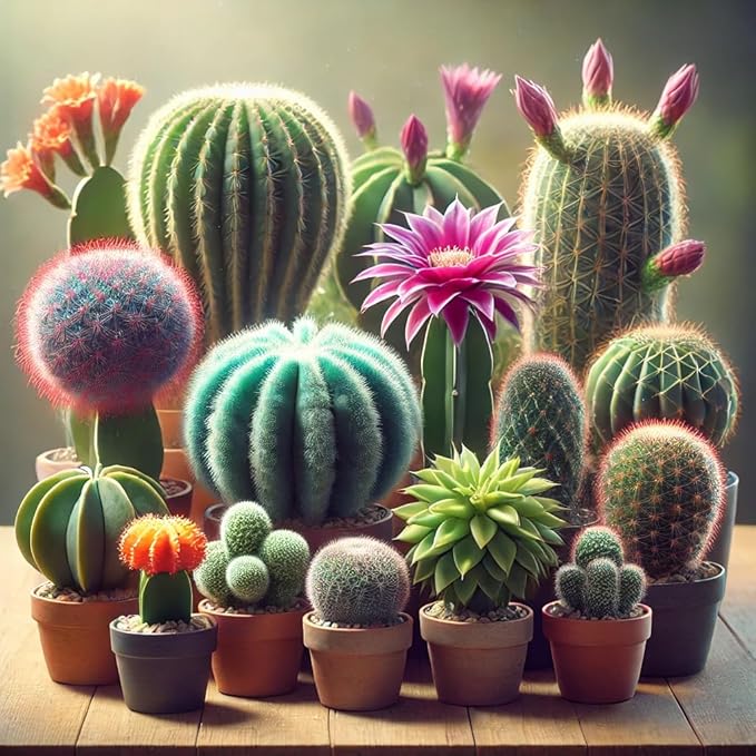 Seeds Cactus Exotic Mix/Beautiful Plant/Perennial Flower Succulents