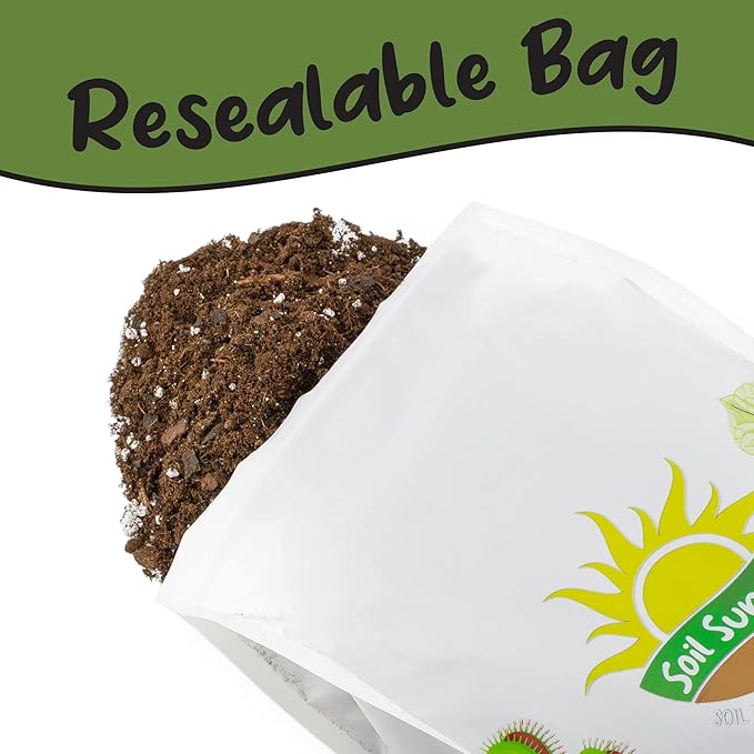 Christmas Cactus Potting Soil Mix (4 Quarts), Custom Blend for Xmas, Easter, and Thanksgiving Cactus Tropical Indoor Houseplants