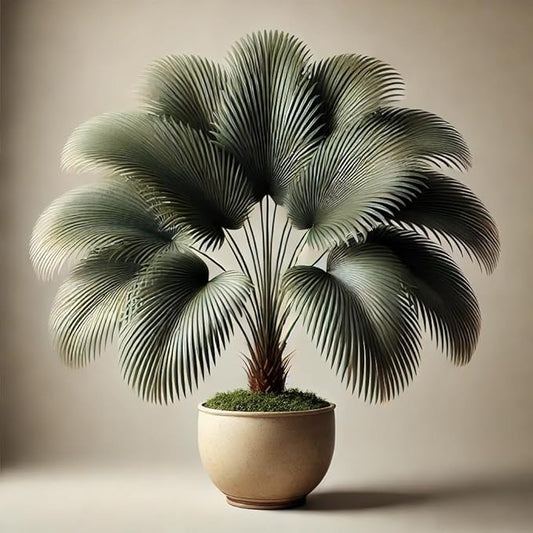 Palm Livistona Seeds – Perennial Fan Palm (Livistona spp.) | Drought-Tolerant, Elegant Ornamental Tree for Landscapes & Containers