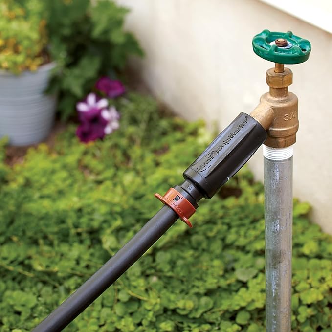 Orbit 62061Z 1-Outlet Programmable Digital Hose Watering Timer & 3-in-1 Filter, Pressure Regulator