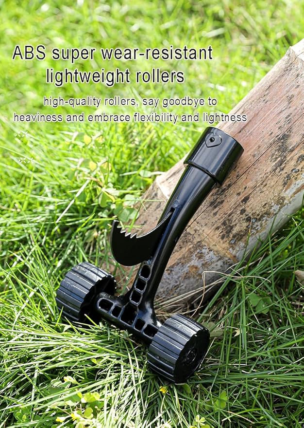 Crevice Weeding Tool with Wheel,Adjustable Handle Length, Allowing for Effortless clearing of Weeds in Corners.