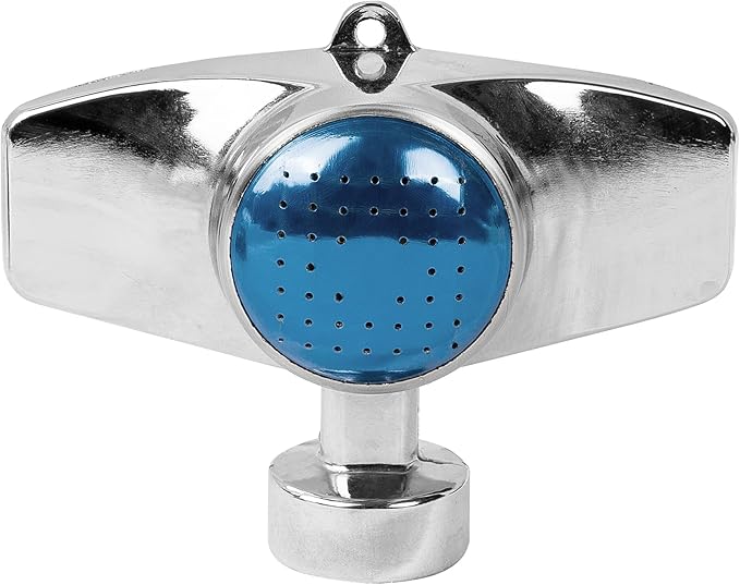 Hourleey 360 Degree Metal Spot Sprinkler, Lawn Sprinklers for Yard, Circle Pattern Sprinkler with Gentle Water Flow for Small Area Yard Lawn Garden Watering, Coverage Up to 30FT