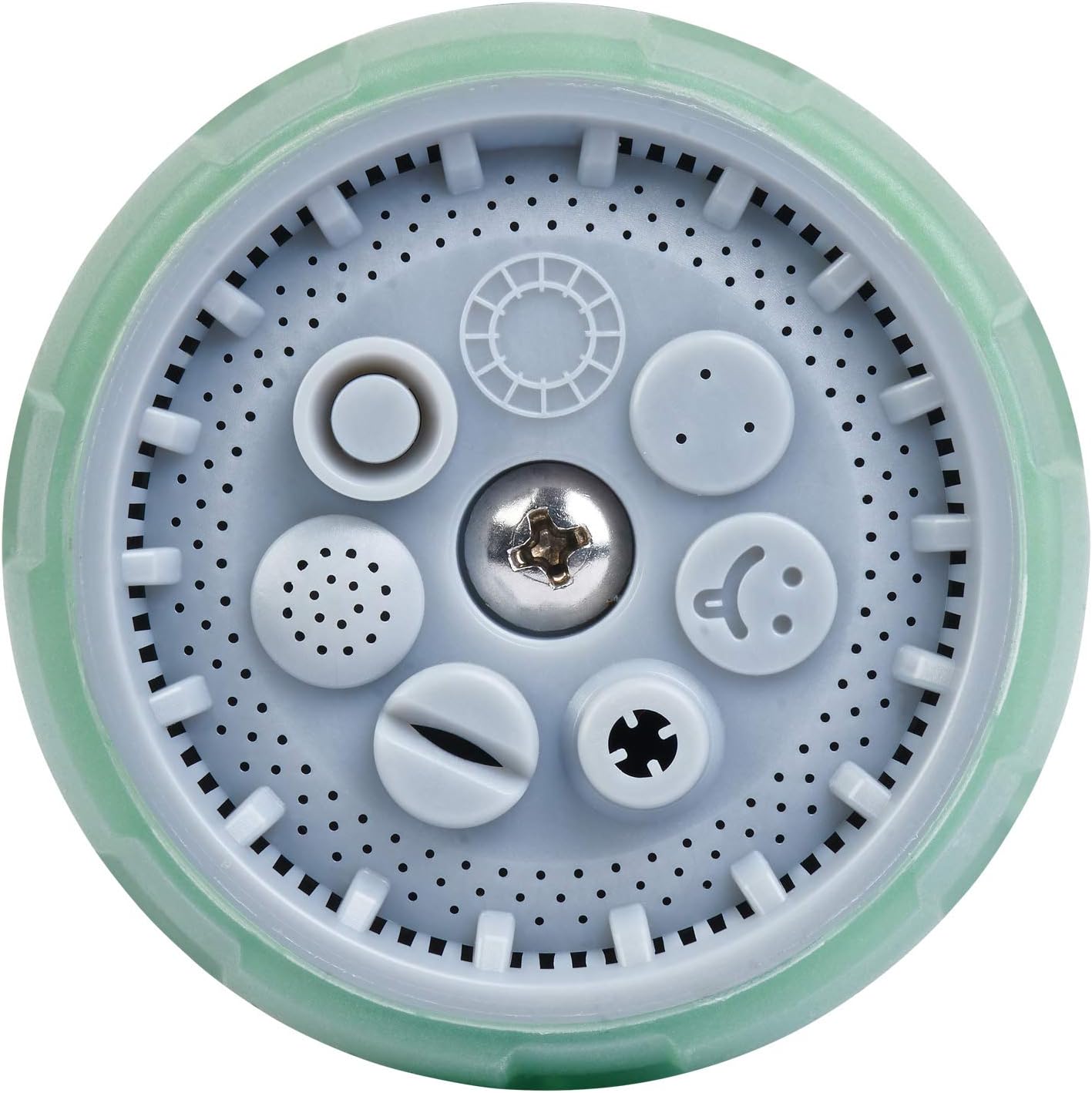 Melnor 65095-AMZ RelaxGrip Nozzle with QuickConnect Product Adapter Amazon Bundle, Metal 7-Pattern Twist