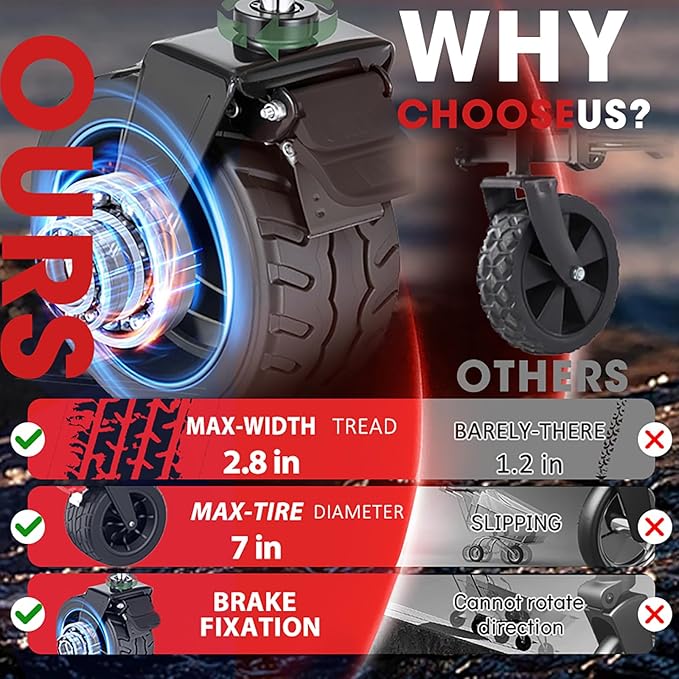 240L Capacity Foldable Wagon with Brakes, 49" Extra Long Extender Wagon Cart 460lbs Heavy Duty Collapsible Utility Cart with All-Terrain Big Wheels for Camping, Shopping, Beach