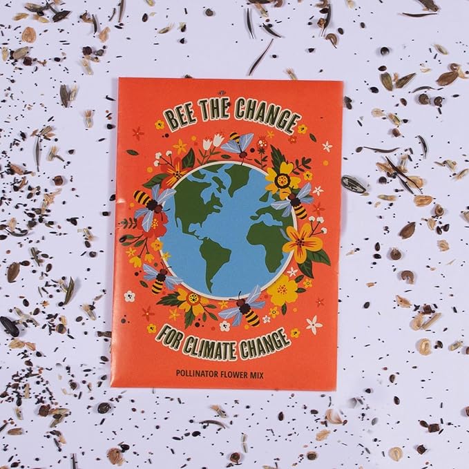 Bentley Earth Day 2025 Bee The Change - Pollinator Flower Mix Seed Packets (25 Packets)