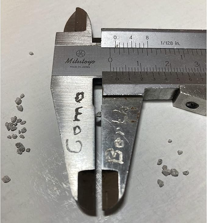 CactiCal Limestone - Crushed Calcium Carbonate - Cactus Soil - Drainage Bonsai Succulents - Pumice Alternative (6 Pound)