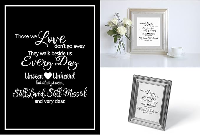 The Wind Chime CO Memorial Wind Chimes, Sympathy Wind Chimes Gift for The Loss of A Loved one, Home Decor Outdoor Garden, Soothing Melodic Tones with Mute Option.