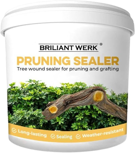 28 oz Transparent Tree Pruning Sealer - Tree Wound Sealer - Protective Coating for Pruning Cuts & Grafting Ideal for Tree Bark & Branch Care