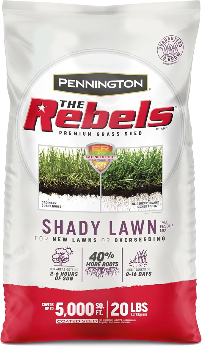 Pennington The Rebels Tall Fescue Shady Grass Seed Mix 20 lb