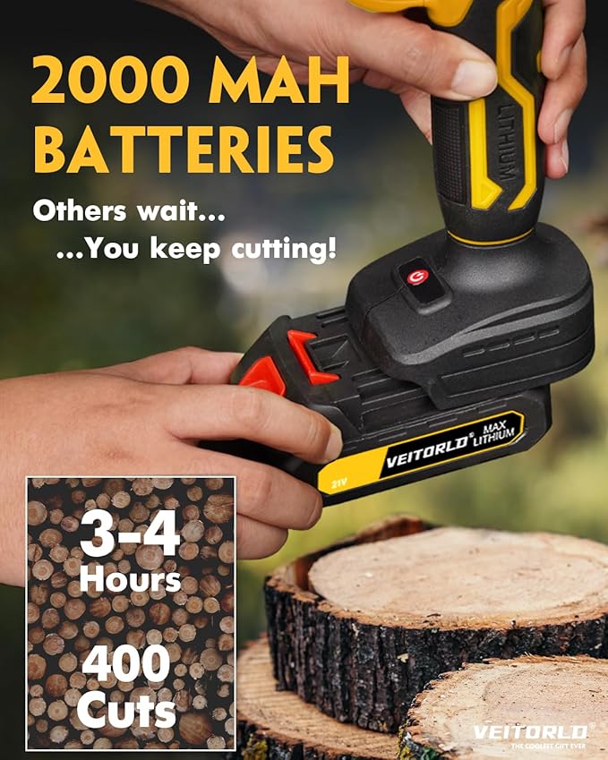 21V Electric Pruning Shears, Cutting Diameter 30mm 1.2" Efficiently Cordless Pruners with LCD Display, 2.0Ah Battery & SK5 Blade for Tree Gardening Branch Cutter, Gifts for Men Dad Him Christmas