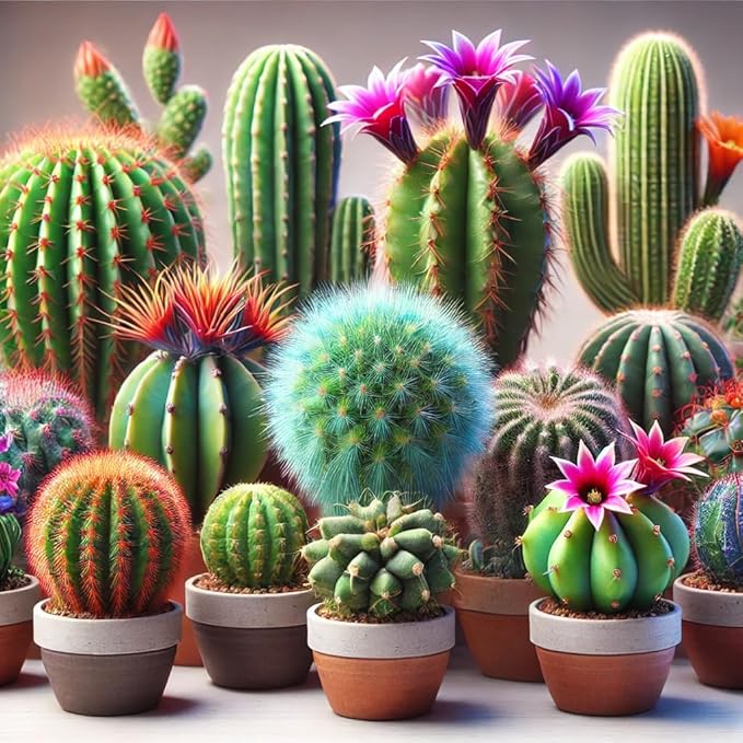 Seeds Cactus Exotic Mix/Beautiful Plant/Perennial Flower Succulents
