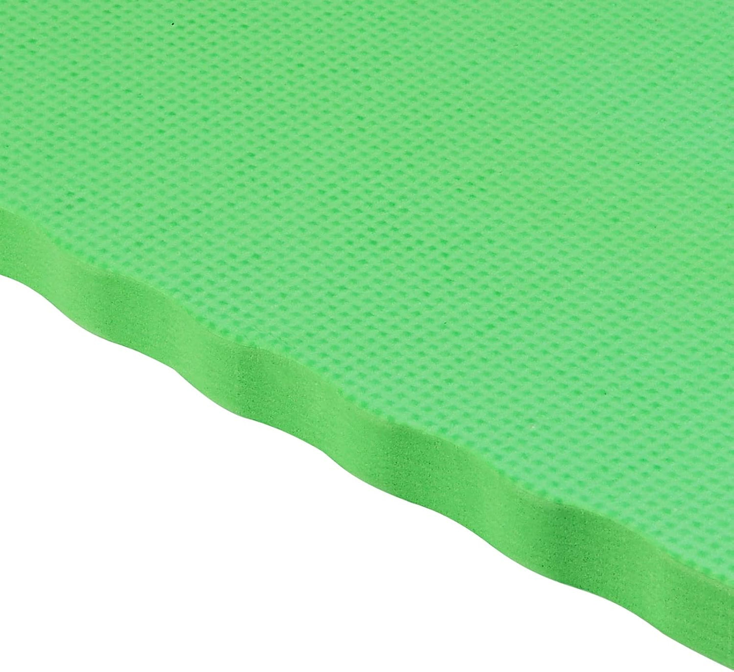 PINGEUI 12 Pack 15.7x7x0.78 Inches Green Garden Kneeling Pad, Thick Garden Kneeler Pad Kneeling Mat, Garden Knee Cushion for Gardening Floor Cleaning Yoga Exercise