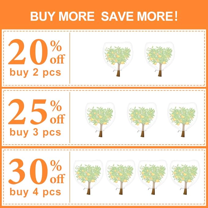 Agfabric Plant Covers Freeze Protection 10'x12' 0.55oz Frost Blankets for Plants Plant Frost Protection Covers Garden Winter Frost Pests Protection,White