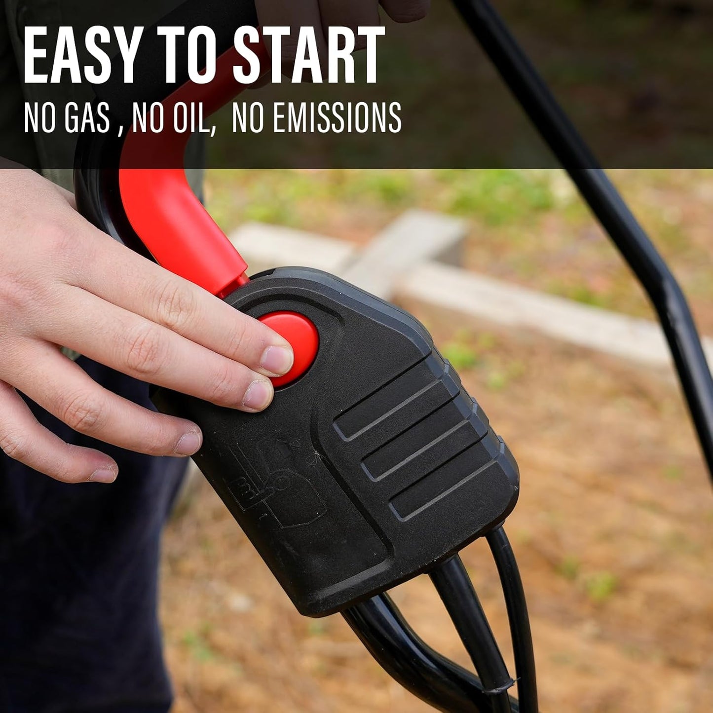 MZK 12-Inch 10.5 Amp Corded Electric Tiller/Cultivator for Gardening, 8-inch tillling Depth with Adjustable Wheels, Electric Garden Rototiller for Garden/Lawn/Yard/Soil Digging