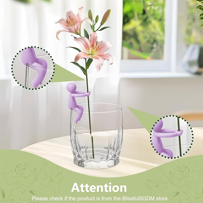 BlissfulTime Plant Propagation Buddy, 6pcs Propagating Holders, Plant Cutting Holder Plant Support for Sprouts, Propagation Buddy for Indoor Gardens or for Stems, Shoots and Cuttings