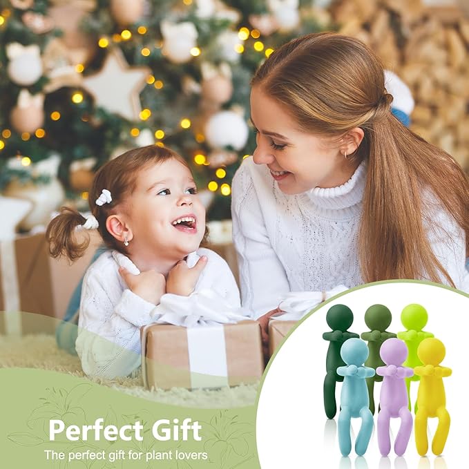 BlissfulTime Plant Propagation Buddy, 6pcs Propagating Holders, Plant Cutting Holder Plant Support for Sprouts, Propagation Buddy for Indoor Gardens or for Stems, Shoots and Cuttings