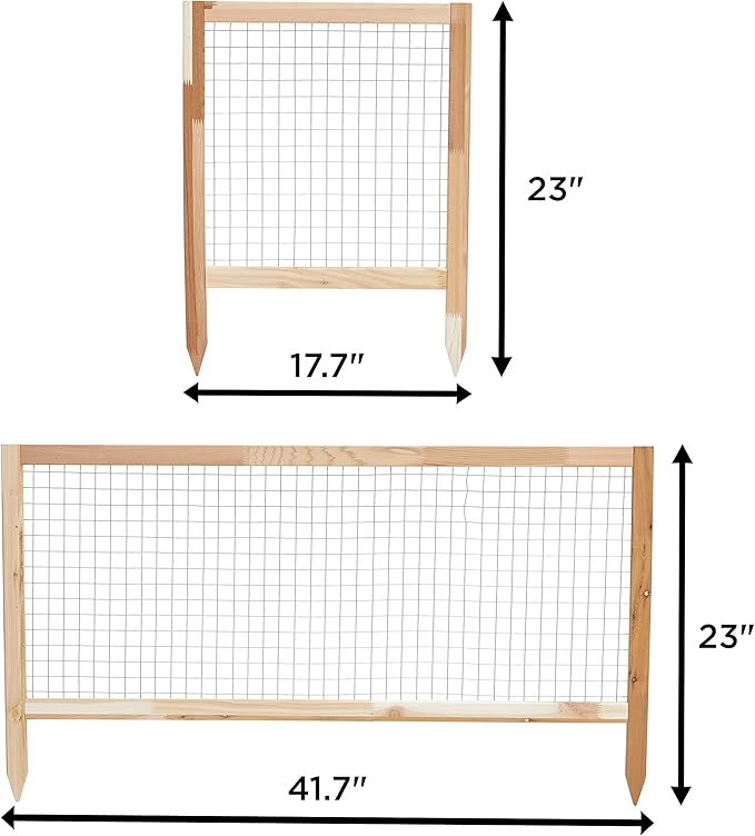 Jumbl Raised Canadian Cedar Garden Bed | Garden Beds Outdoor | Elevated Wood Planter for Growing Fresh Herbs, Vegetables, Flowers, Succulents & Other Plants at Home | Great for Outdoor | 48x48x10”