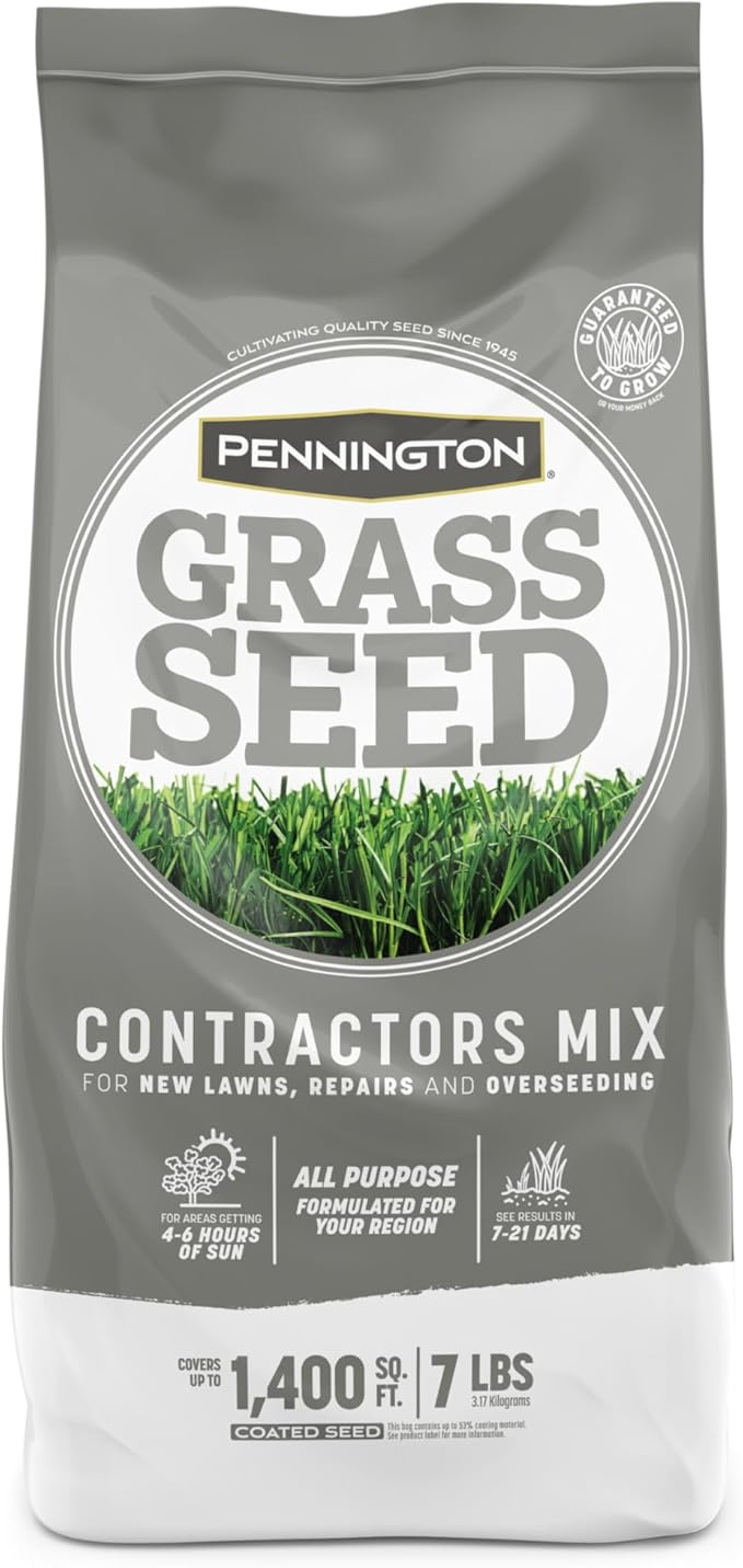 Pennington Contractors Grass Seed Mix Central 7 lb
