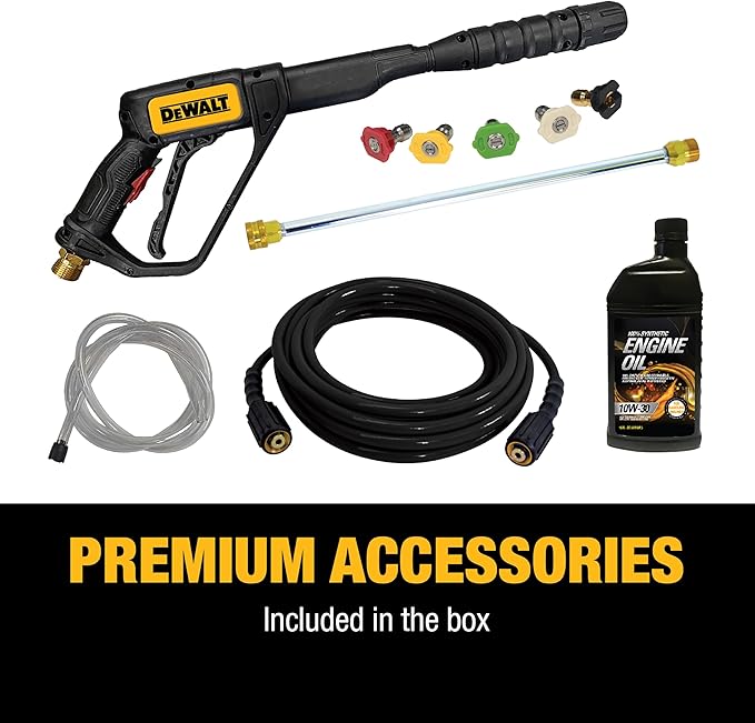 Dewalt 61147S 3300 PSI 2.4 GPM Gas Cold Water Pressure Washer