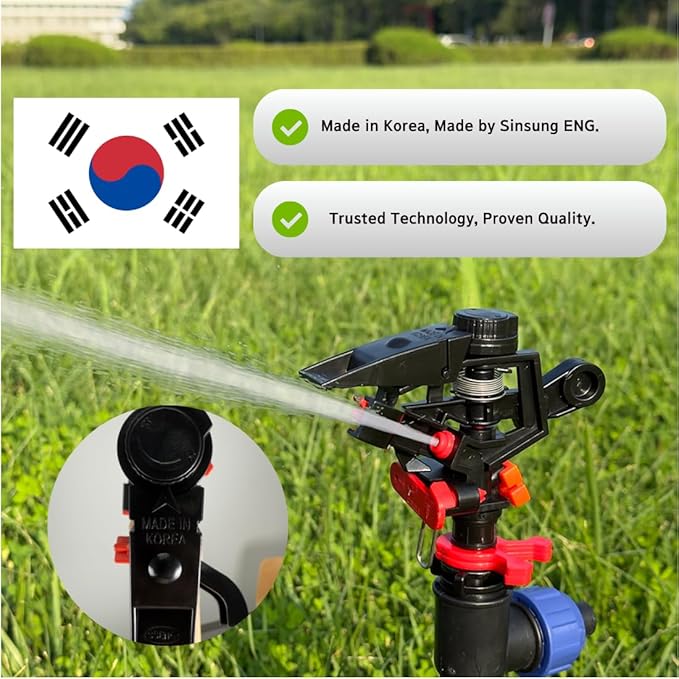 PVC Low Pressure Sprinkler Head, Adjustable 0-360 Degree, Partial Rotation Type