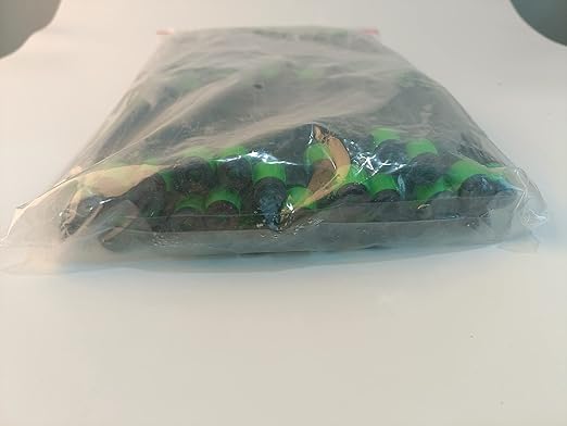 Kalolary 100Pcs Irrigation Drippers Drip Emitters, Micro Spray Adjustable 360 Degree Full Circle Pattern Water Flow Sprinkler Fits 1/4 (4-6mm) Irrigation Tubing for Garden Irrigation(Green)