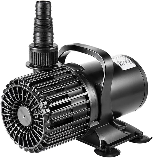 VIVOSUN 1600 GPH Submersible Water Pump, 100W Pond Pump, Ultra Quiet Aquarium Pump with 15FT. Lift Height for Pond, Waterfall, Fish Tank, Statuary, Hydroponic