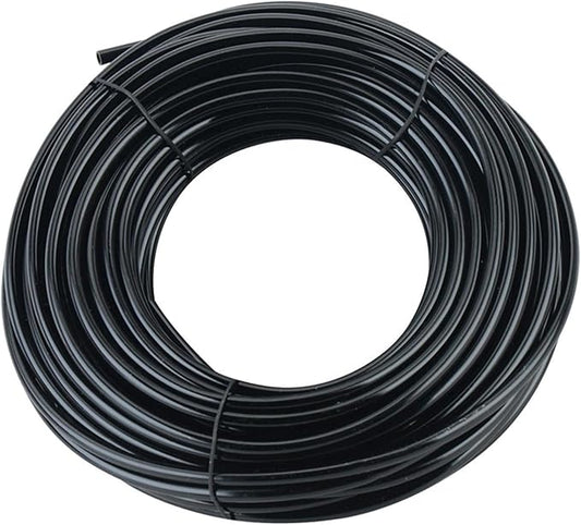 100ft 1/4 inch Drip Irrigation Tubing, Blank Distribution Line Water Hose Garden Watering Tube for Garden Irrigation System