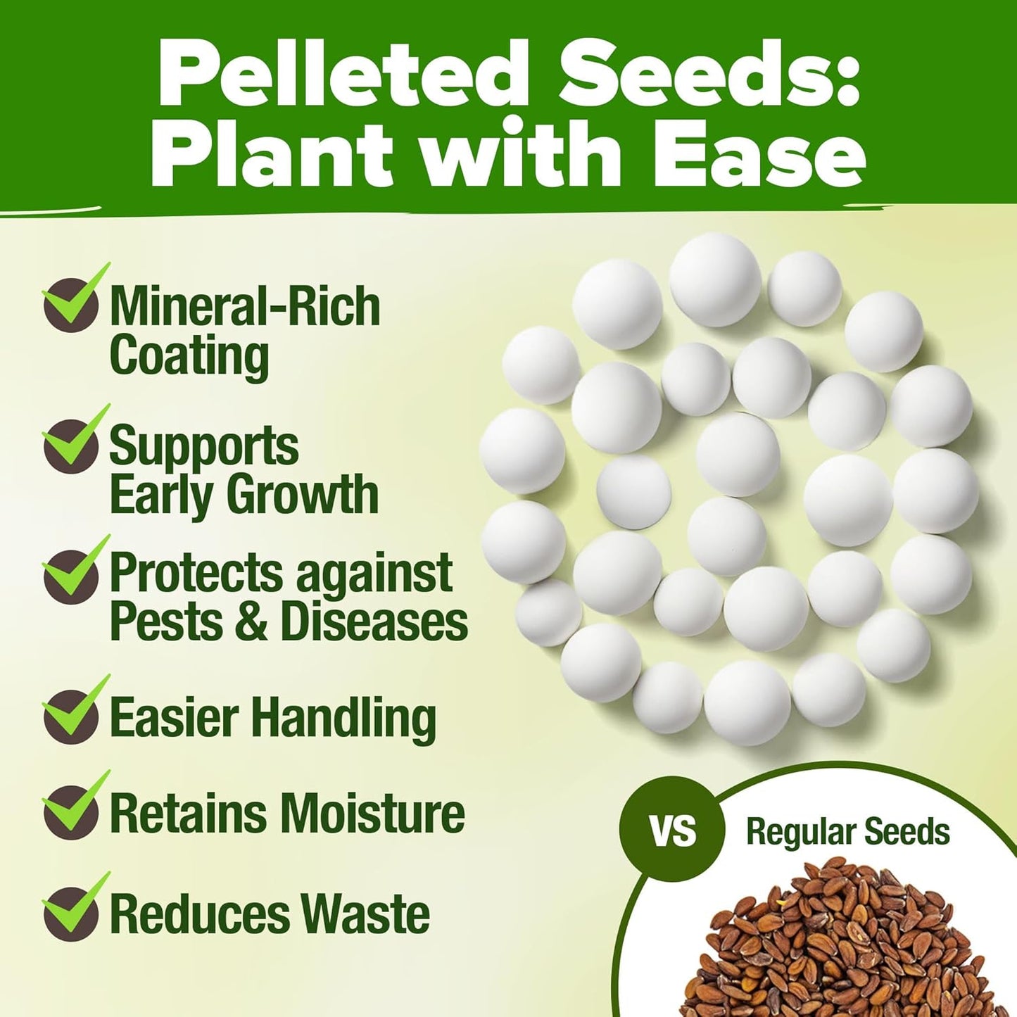 HOME GROWN π’π₯πππ‘ππ 15 Herb Seeds Variety Pack 2,500+ π‘π’π‘-ππ π’ π¨π¦π High-Germinating Heirloom Seeds for Planting Indoor Outdoor Herb Garden Hydroponics Garden Seeds, Basil Cilantro & More