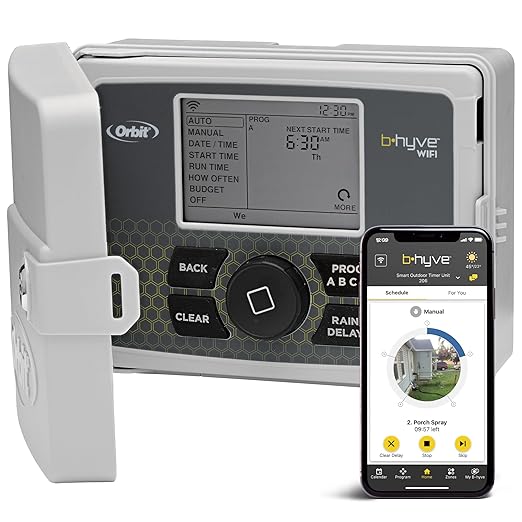 Orbit 57950 B-hyve 12-Zone Smart Indoor/Outdoor Sprinkler Controller