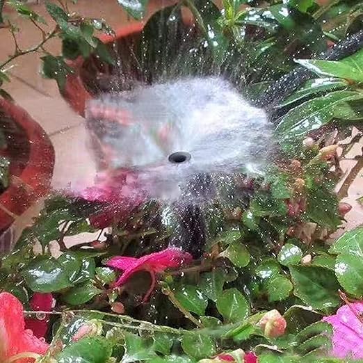 240FT Drip Irrigation Kit, Adjustable Plant Mister, Automatic Irrigation System, Mefape Sprinkler System, Garden Watering System for Greenhouse Yard Lawn, 1/2” 1/4” Drip Tubing