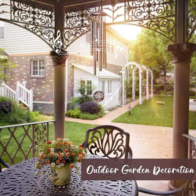 Memorial Gifts for Loss of Wife, 25''Memorial Wind Chimes of Sympathy Gifts for Loss of Wife, Bereavement, Condolence, Remembrance Gifts,Windchimes in Memory