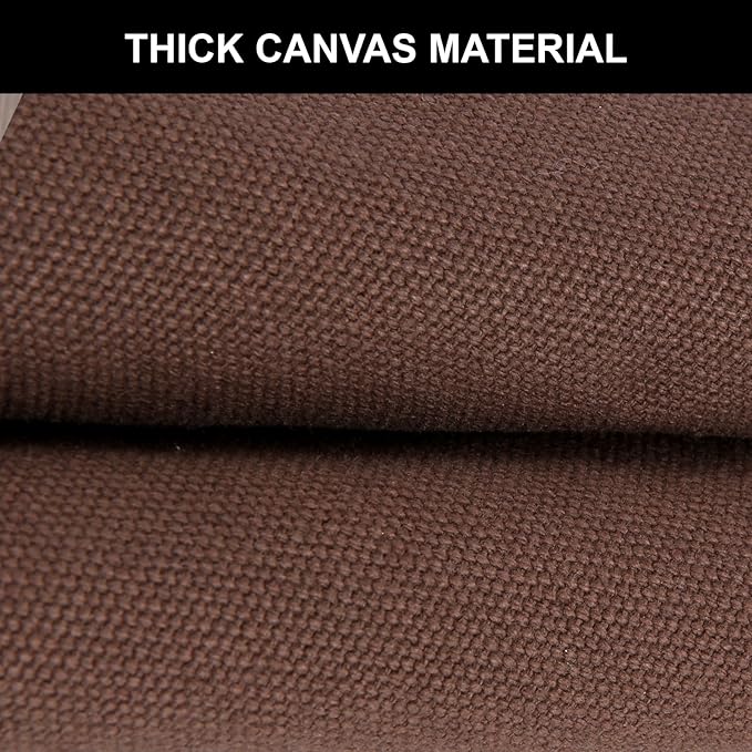 Multi-Functional Men's Tool Apron, Multi-Pocket Canvas Apron, Woodworking, Mechanic, Blacksmith, Waiter Work Apron