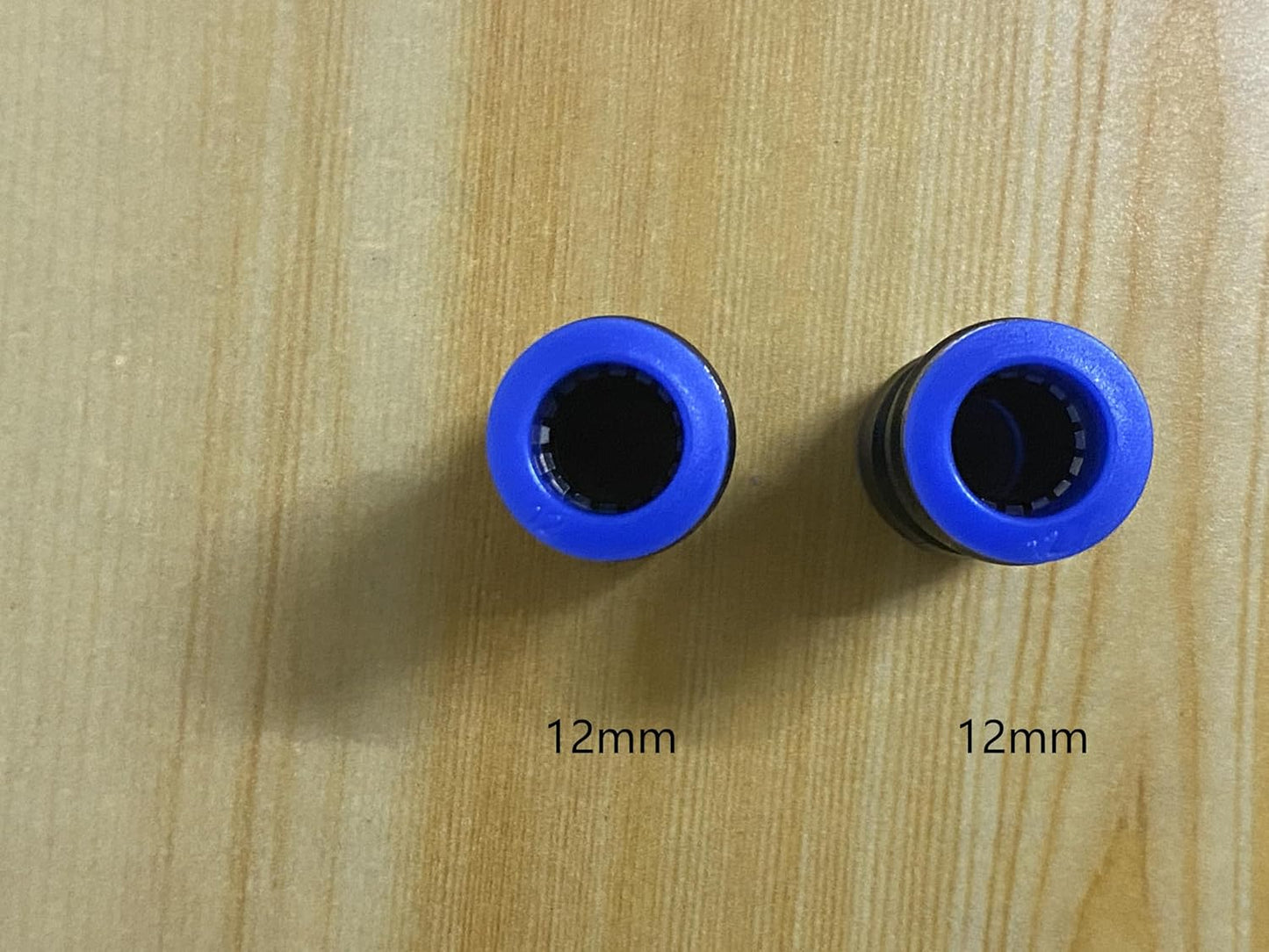 1/2" OD Pneumatic quick Connector Push to Connect fittings Straight Union/Coupler (Pack of 10)