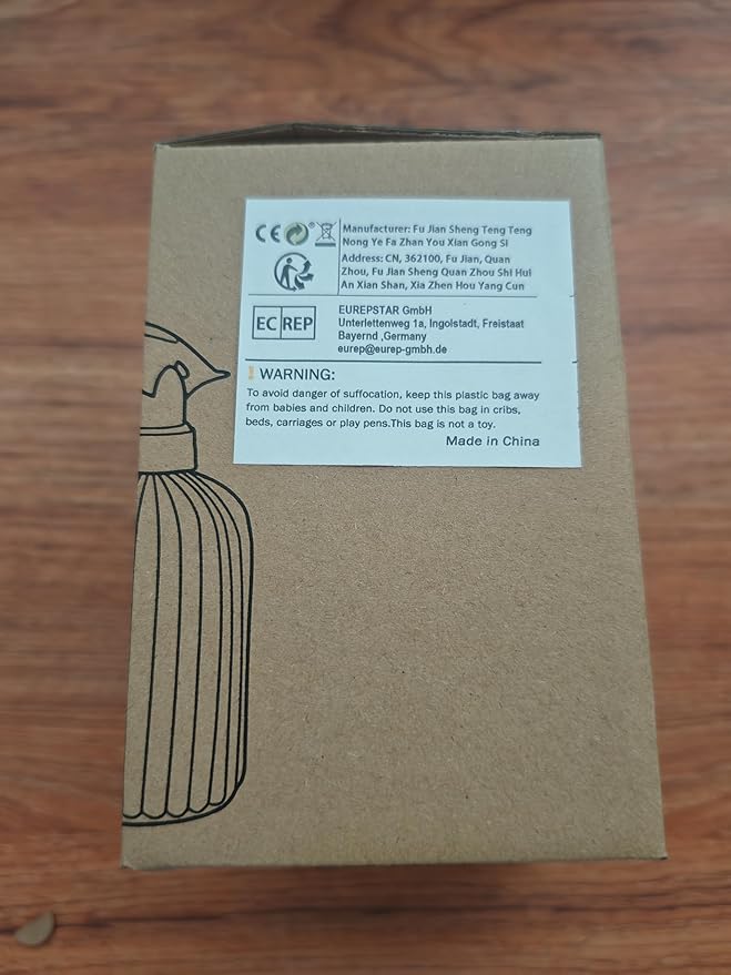 OFFIDIX Spray Bottle, Pressure Watering Can, Handheld Spray Bottles, Outdoor Indoor Plant Mister, 0.4L/13.5oz Glass Water Spray Bottle for Garden, Plants, Cleaning, Hairdressing (Clear)