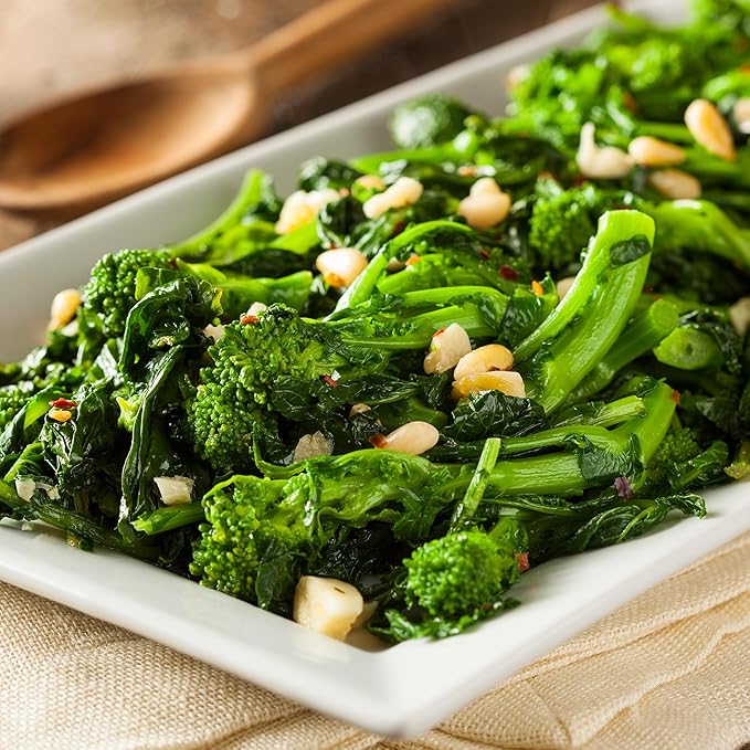 Back to The Roots 100% Organic Heirloom Seeds - Broccoli Raab Value Pack (400mg Total)