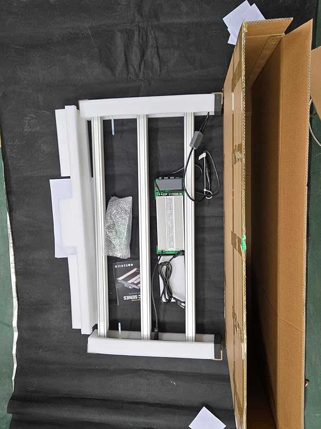 MARS HYDRO FC6500 730W Samsung LM301H EVO LED Grow Light 5x5, 1530Pcs Diodes with Smart Control Function, 730W Full Spectrum Foldable Dimmable Daisy Chain Grow Lights Bar for Indoor Growing