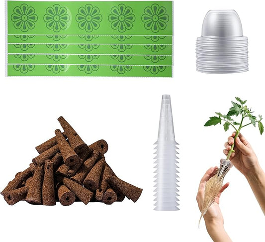 Hydroponics Growing System Pods, Compatible for Aerogarden Pods,Seed Herb Pods Kit 160Pcs, Indoor Herb Garden Starter Growing