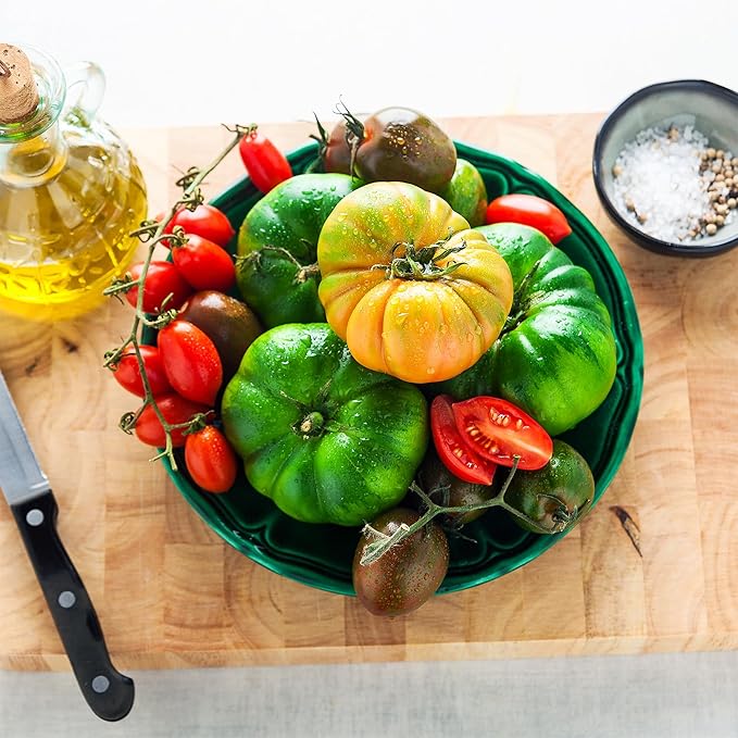 Back to The Roots 100% Organic Heirloom Seeds - Rainbow Tomato Value Pack (200mg Total)