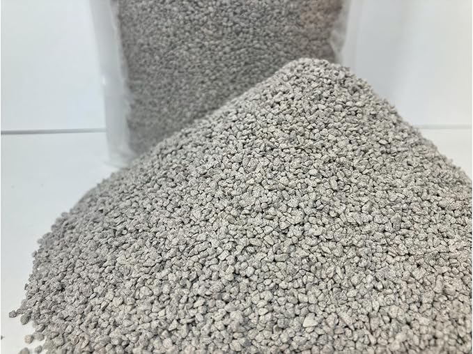 CactiCal Limestone - Crushed Calcium Carbonate - Cactus Soil - Drainage Bonsai Succulents - Pumice Alternative (6 Pound)