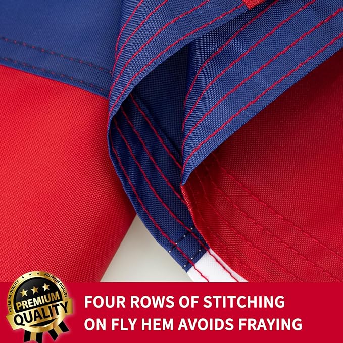 XIFAN Premium Hawaii State Flag 3x5 ft Outdoor, Double Sided Heavy Duty 210D Nylon HI Flags, the Strongest Longest Lasting for Outside with Sewn Stripes/Brass Grommets