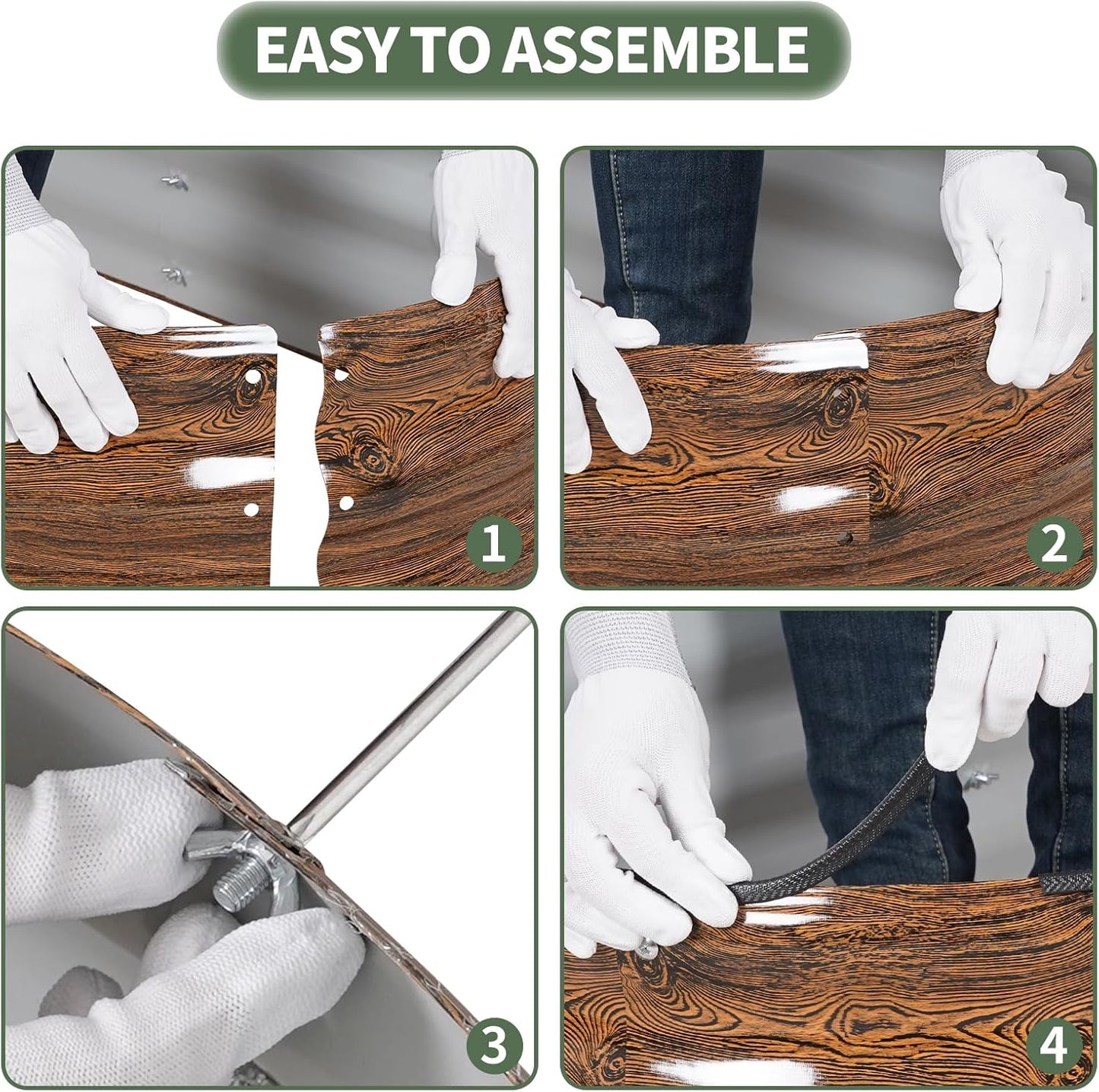 1MORE Galvanized Raised Garden Bed- Planter Garden Boxes Outdoor, Raised Beds for Gardening, 4x2x1ft Metal Garden Bed Kit for Vegetables Flower, Planter Raised Beds with Tools.Grain