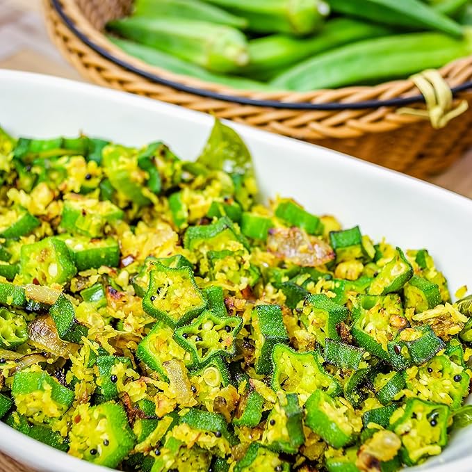 Back to the Roots 100% Organic Seed Packet - Okra 'Clemson Spineless 80' 1.4g