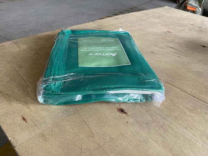 Abimars Thicker Plant Covers Freeze Protection Jacket 2.36 oz/yd², 2.5'x4' Reusable Winter Plant Covers with Drawstring & Zipper, 2 Pack Light, Porous Fabric for Plant Breathing