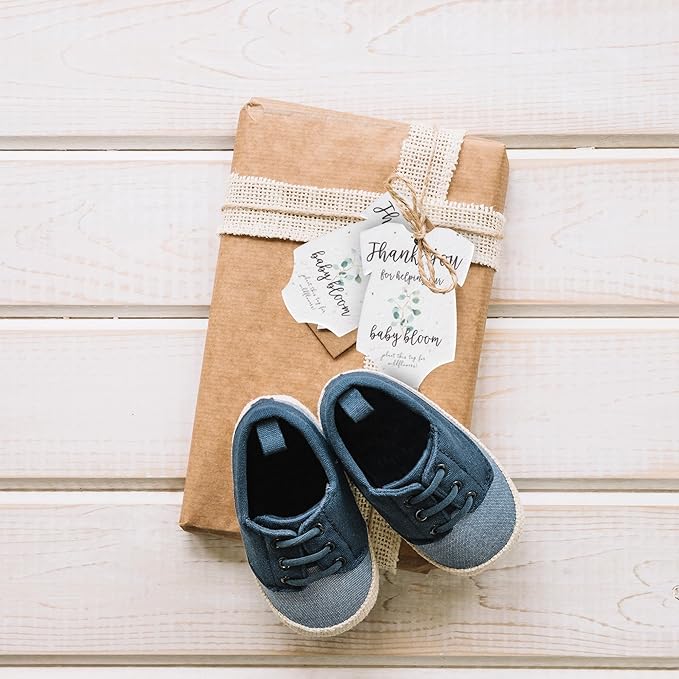 Onesie Seed Paper – 15 Green Baby Shower Favors for Guests with Wildflower Seeds, Writable & Plantable, Baby Shower Gifts for Guest