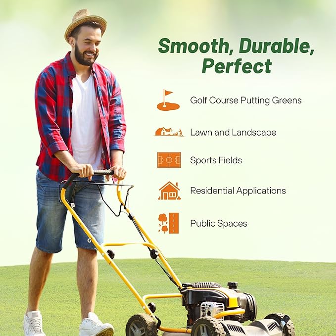 Outsidepride True Putt Perennial Creeping Bluegrass Seed - 10 Lbs. Shade-Tolerant Bluegrass for Golf Courses & Home Putting Greens - Ideal for Dense, Fine-Textured Lush Turf in Low-Light Areas