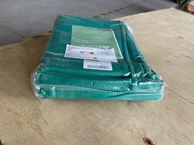 Abimars Thicker Plant Covers Freeze Protection Jacket 2.36 oz/yd², 4'x6' Reusable Winter Plant Covers with Drawstring & Zipper, 2 Pack Light, Porous Fabric for Plant Breathing