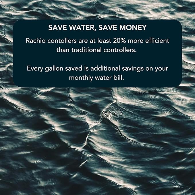 Rachio 3 Smart Bundle: 8 Zone Controller with Outdoor Enclosure