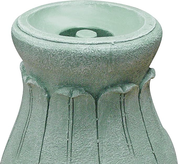 Alpine Corporation 12" Tall Indoor/Outdoor Roman Column Gazing Globe Display Stand