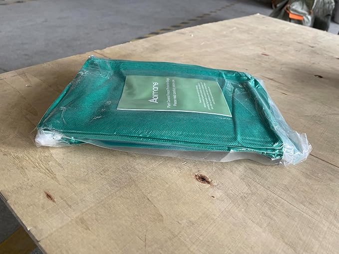 Abimars Thicker Plant Covers Freeze Protection Jacket 2.36 oz/yd², 2.5'x4' Reusable Winter Plant Covers with Drawstring & Zipper, 2 Pack Light, Porous Fabric for Plant Breathing